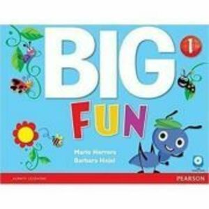 Big Fun 1 Student Book with CD-ROM - Mario Herrera imagine