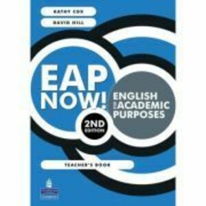 EAP Now! English for Academic Purposes Teacher's Book, 2nd Edition - Kathy Cox, David Hill imagine