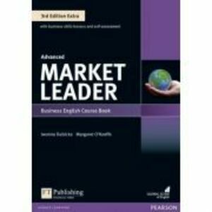 Market Leader Extra Advanced Course Book with DVD + MyEnglishLab, 3rd Edition - Margaret O'Keeffe imagine