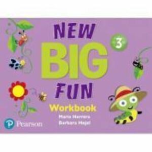 Big Fun Refresh Level 3 Workbook and Workbook Audio CD pack - Mario Herrera, Barbara Hojel imagine