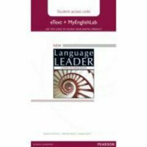 New Language Leader Upper Intermediate eText Coursebook with MyEnglishLab Pack - David Cotton imagine