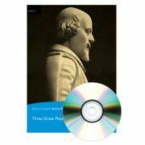 English Active Readers Level 4. Three Great Plays of Shakespeare Book + CD - William Shakespeare imagine