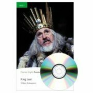 English Readers Level 3. King Lear Book + CD - William Shakespeare imagine
