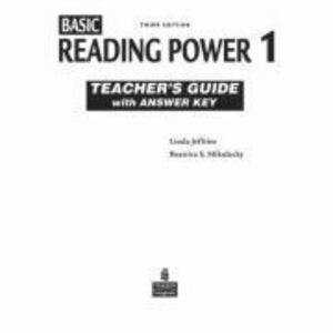 Reading Power 1, Teacher's Guide with Answer Key - Linda Jeffries imagine