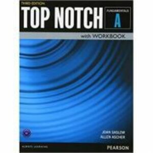 Top Notch 3e Fundamentals Student Book Workbook Split A - Joan Saslow imagine