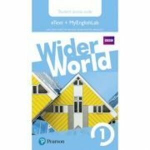 Wider World Level 1 MyEnglishLab & Students' eText Access Card imagine