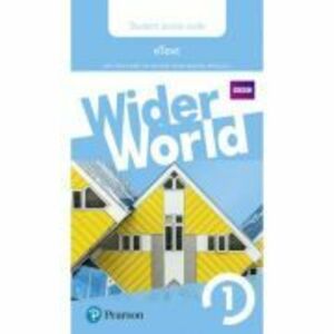 Wider World Level 1 Students' eText Access Card imagine