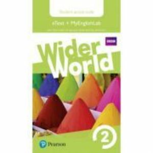 Wider World Level 2 MyEnglishLab & Students' eText Access Card imagine