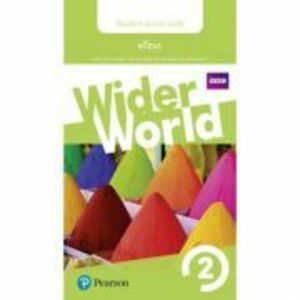 Wider World Level 2 Students' eText Access Card imagine