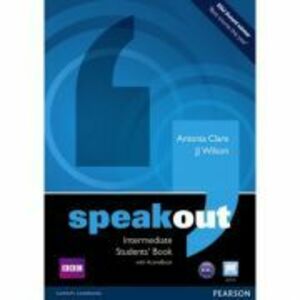 Speakout Intermediate Students' Book with DVD / Active Book - J J Wilson imagine