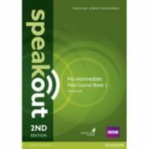 Speakout Pre-Intermediate 2nd Edition Flexi Coursebook 1 Pack - J J Wilson imagine