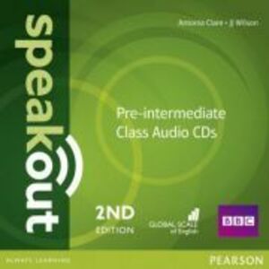 Speakout 2nd Edition Pre-intermediate Class Audio CD imagine
