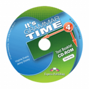 Curs de gramatica limba engleza It's Grammar Time 4 Teste CD-ROM - Jenny Dooley, Virginia Evans imagine