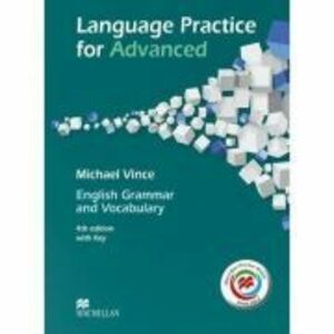 Language Practice for Advanced 4th Edition Student's Book and MPO with key Pack - Michael Vince imagine