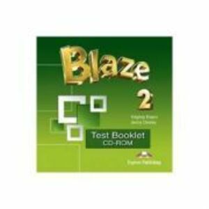 Curs limba engleza Blaze 2 Test Booklet CD-ROM imagine