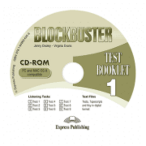 Curs limba engleza Blockbuster 1 CD-ROM Teste - Jenny Dooley, Virginia Evans imagine