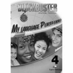Curs limba engleza Blockbuster 4 My Language Portfolio - Jenny Dooley, Virginia Evans imagine