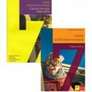 Pachet Limba si literatura romana pentru clasa a 7-a manual si caiet, autor Florentina Samihaian imagine