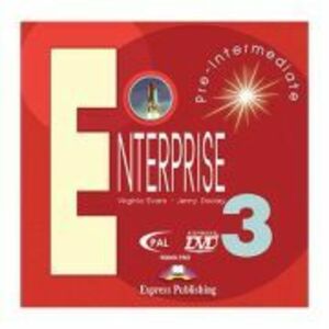 Curs limba engleza Enterprise 3 DVD - Virginia Evans, Jenny Dooley imagine