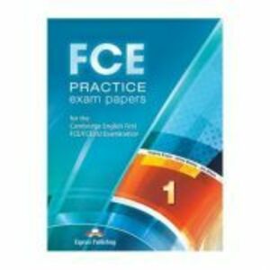 Curs limba engleza FCE practice exam papers 1 student's book revised with digibook - Virginia Evans imagine