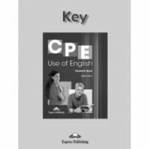 Curs engleza CPE Use Of English 1 Key - Virginia Evans imagine