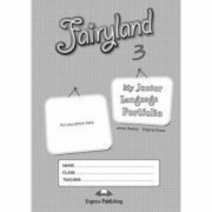 Curs limba engleza Fairyland 3 My Junior Language Portfolio - Jenny Dooley, Virginia Evans imagine