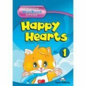 Curs limba engleza Happy Hearts 1 Software pentru tabla interactiva - Jenny Dooley, Virginia Evans imagine