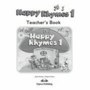 Curs limba engleza Happy Rhymes 1 Manualul profesorului - Jenny Dooley, Virginia Evans imagine