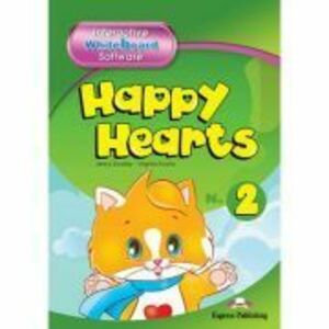 Curs limba engleza Happy Hearts 2 Software pentru tabla interactiva - Jenny Dooley, Virginia Evans imagine
