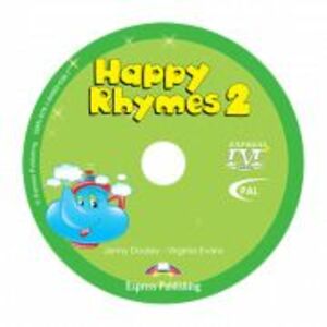 Curs limba engleza Happy Rhymes 2 DVD - Jenny Dooley, Virginia Evans imagine
