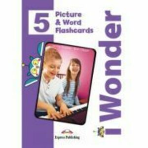 Curs limba engleza iWonder 5 Picture si Word Flashcards - Jenny Dooley, Bob Obee imagine