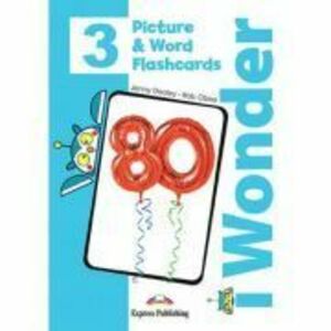 Curs limba engleza iWonder 3 Picture si Word Flashcards - Jenny Dooley, Bob Obee imagine