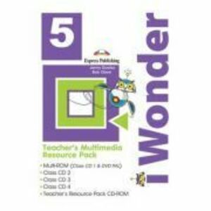Curs limba engleza iWonder 5 Material multimedia pentru profesori set 5 CD - Jenny Dooley, Bob Obee imagine