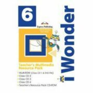 Curs limba engleza iWonder 6 Material multimedia pentru Profesor set 5 CD - Jenny Dooley, Bob Obee imagine