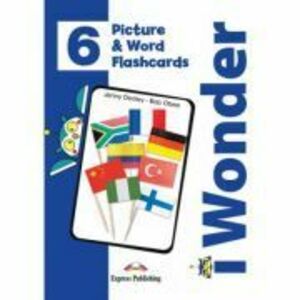 Curs limba engleza iWonder 6 Picture si Word Flashcards - Jenny Dooley, Bob Obee imagine