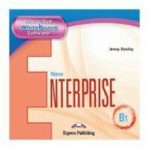 Curs limba engleza New Enterprise B1 Soft pentru tabla interactiva - Jenny Dooley imagine