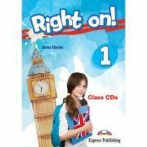 Curs limba engleza Right On 1 Audio Set 3 CD - Jenny Dooley imagine