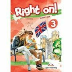 Curs limba engleza Right On 3 Manual - Jenny Dooley imagine