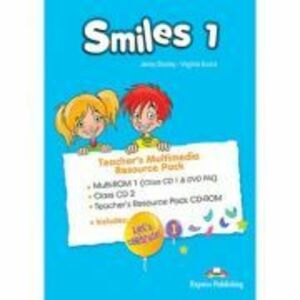 Curs Limba Engleza Smiles 1 Material aditional pentru profesor Pachet Multimedia - Jenny Dooley, Virginia Evans imagine
