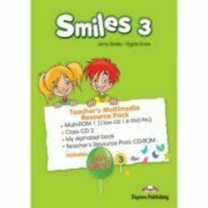 Curs Limba Engleza Smiles 3 Material aditional pentru profesor Pachet Multimedia - Jenny Dooley, Virginia Evans imagine