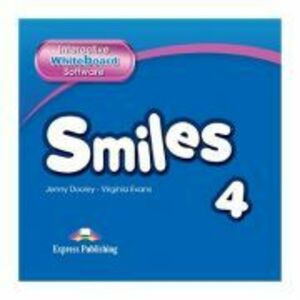 Curs Limba Engleza Smiles 4 Software pentru Tabla Interactiva - Jenny Dooley, Virginia Evans imagine
