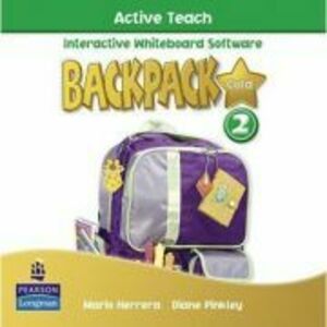 Backpack Gold 2 Active Teach New Edition Multimedia CD - Diane Pinkley imagine