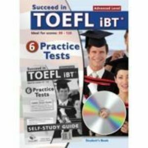 Succeed in TOEFL iBT Practice Tests Self-study Edition - Andrew Betsis imagine