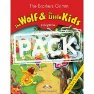 Literatura adaptata pentru copii. The Wolf and the Little Kids Manualul Profesorului cu App - Jenny Dooley imagine