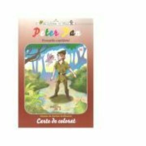 Peter Pan - Carte de colorat imagine