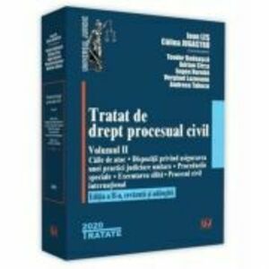 Tratat de drept procesual civil. Volumul 2. Editia a 2-a - Ioan Les imagine