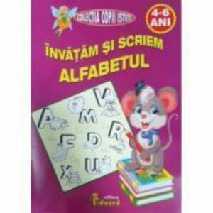 Invatam si scriem alfabetul imagine