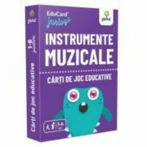 Instrumente muzicale. EduCard Junior plus. Carti de joc educative imagine