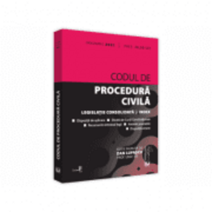 Codul de procedura civila. IANUARIE 2021. Editie tiparita pe hartie alba - Dan Lupascu imagine
