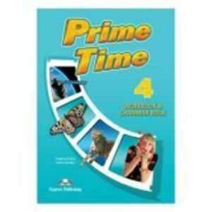 Curs limba engleza Prime Time 4 Caiet si gramatica cu digibook app. - Virginia Evans imagine
